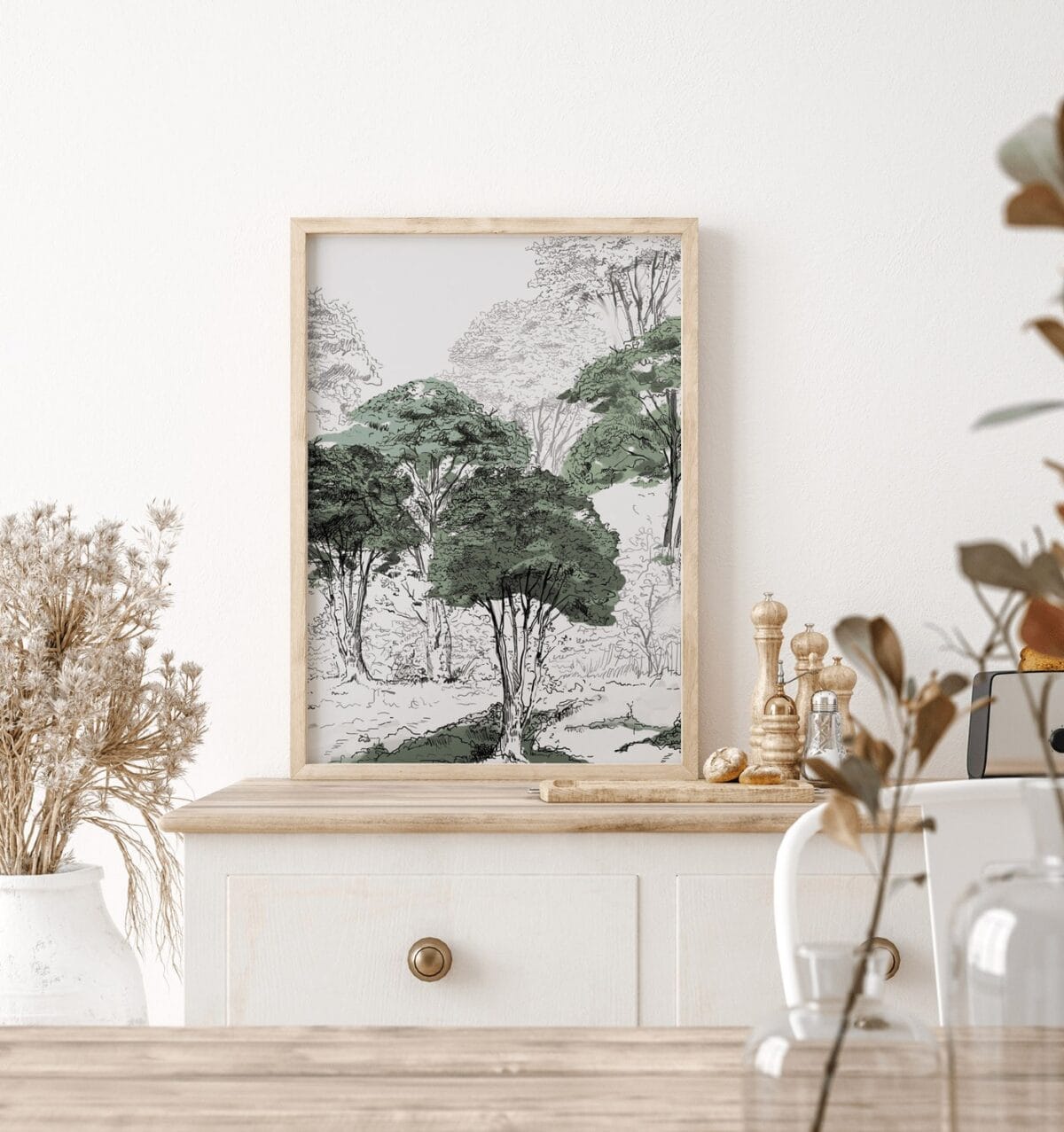 Green Forest Poster - Image 3