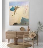 Obraz nowoczesny, abstrakcyjny "Pomiar" na ścianie w salonie