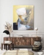 Station Yellow Painting 100x120 - Image 2