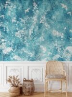 Silk Road Turquise Wallpaper