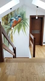 Tapeta Kingfisher Aquarelle - obrazek 2