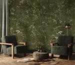 Silk Road Green Forest Wallpaper