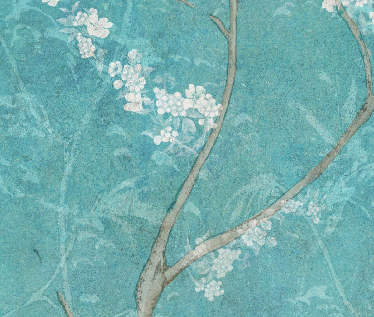 Limited Chinoiserie Lazure Wallpaper - Image 4