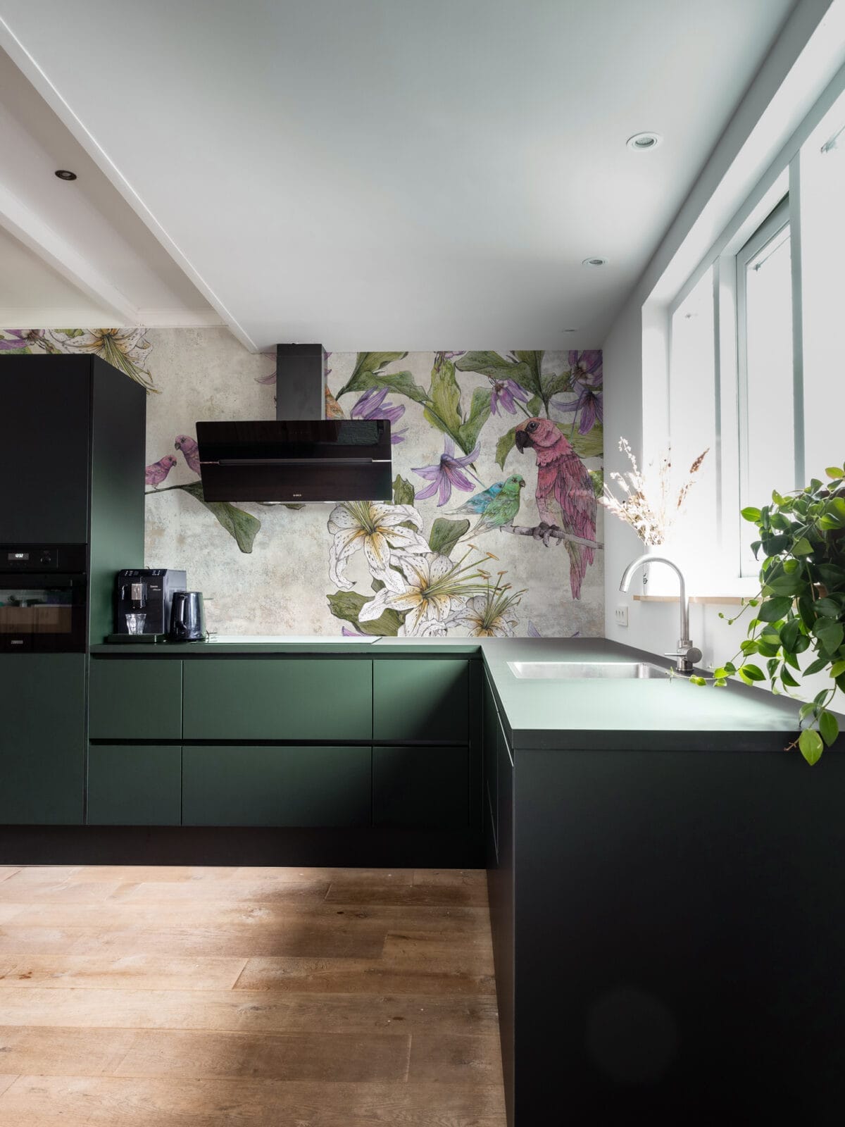 Tapeta Parrot Garden LeChart