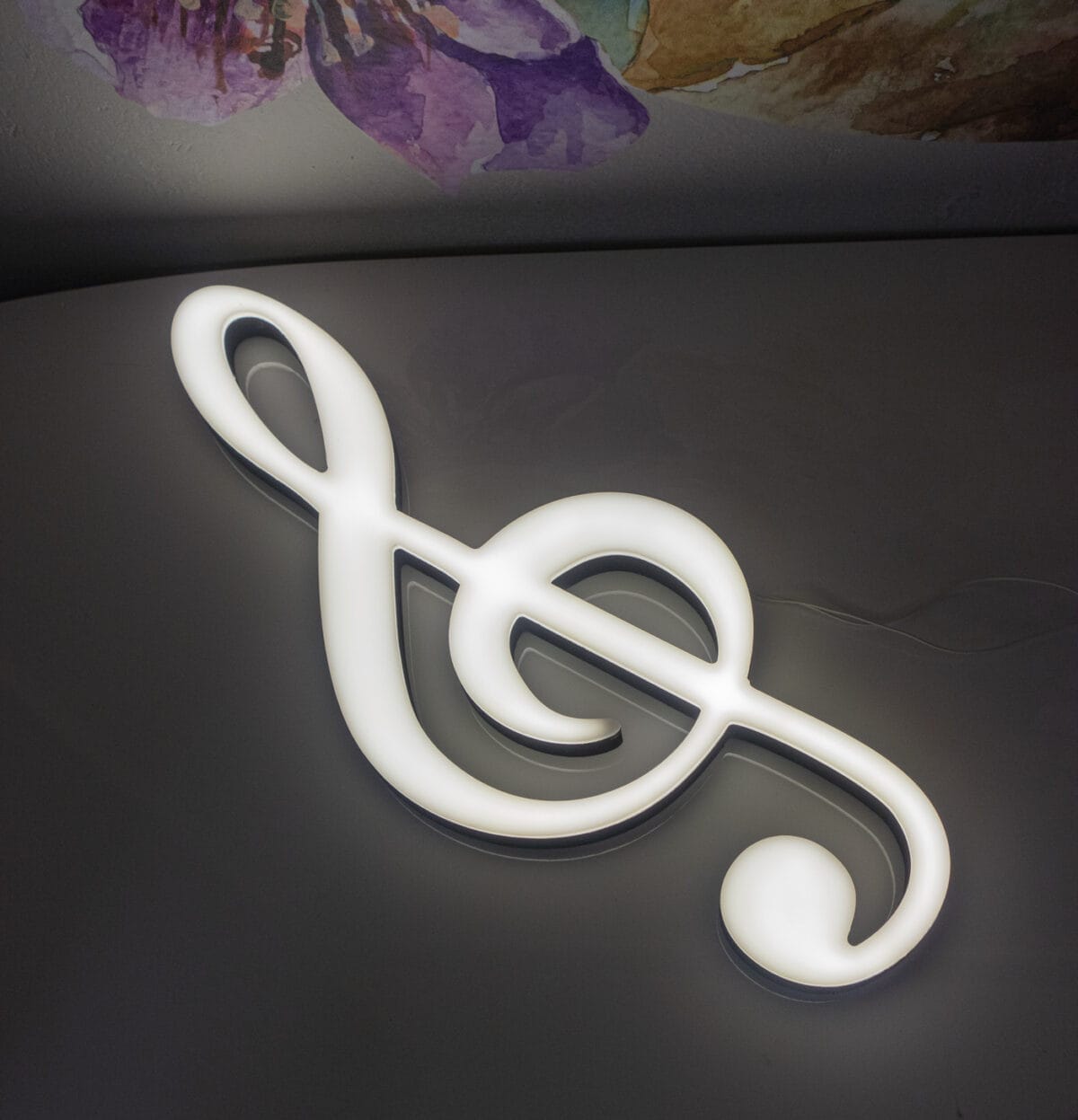 Neon LED Key of Viola - Image 4