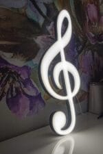 Neon LED Key of Viola - Image 2