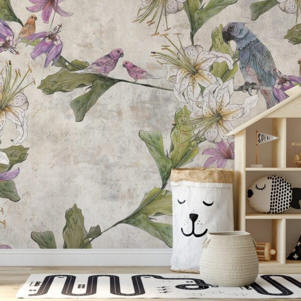 Tapeta Parrot Garden LeChart