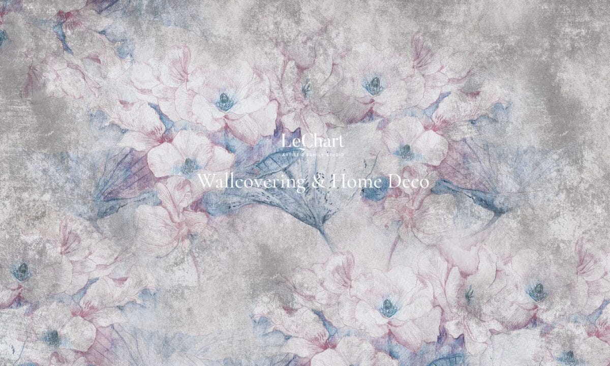 Wallpaper Fleurs Royales Blush - Image 6