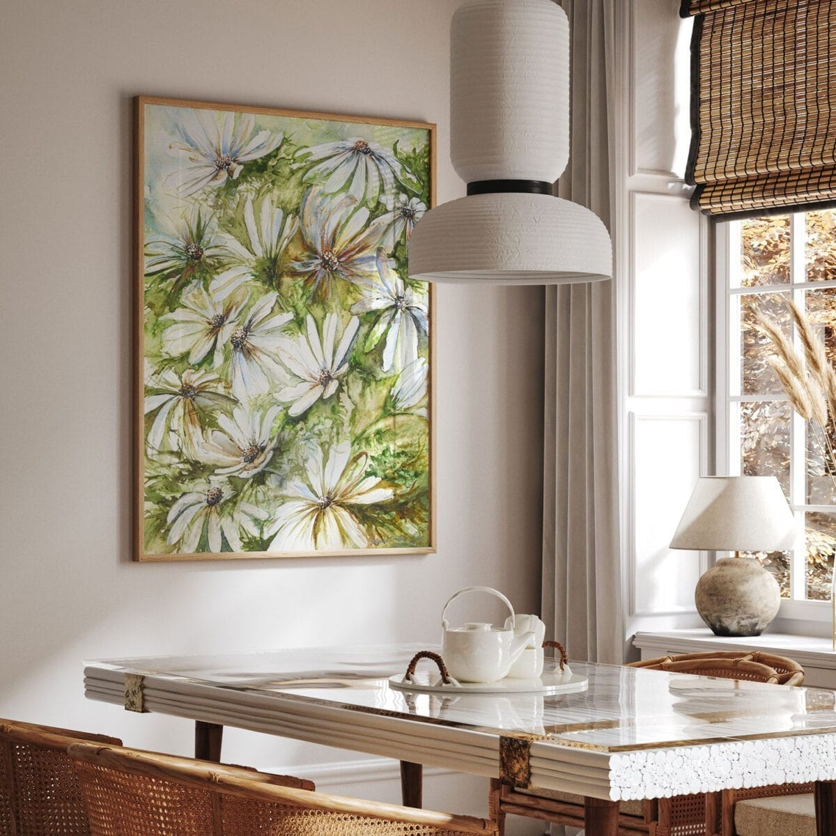 Flower Green Poster - Image 2