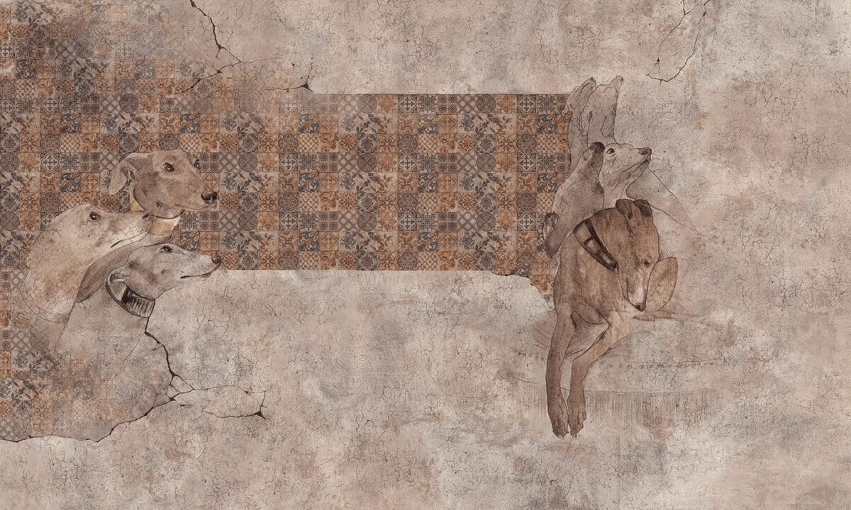 Tapeta LeChart Classics Beige Dark - obrazek 5