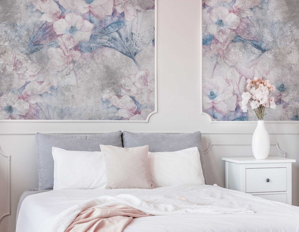 Wallpaper Fleurs Royales Blush - Image 5