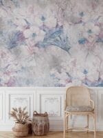 Wallpaper Fleurs Royales Blush - Image 4