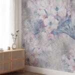 Wallpaper Fleurs Royales Blush - Image 3