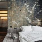 Silk Road Dirty Blue Wallpaper