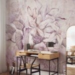 Lilly Blush Wallpaper