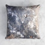 Chinoiserie velour pillow set Dirty Blue - Image 4