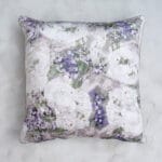 Vintage White velour pillow set
