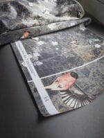 Silk Road Dirty Blue Wallpaper - Image 4