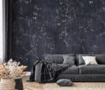 Silk Road Navy Birds Wallpaper - Image 2