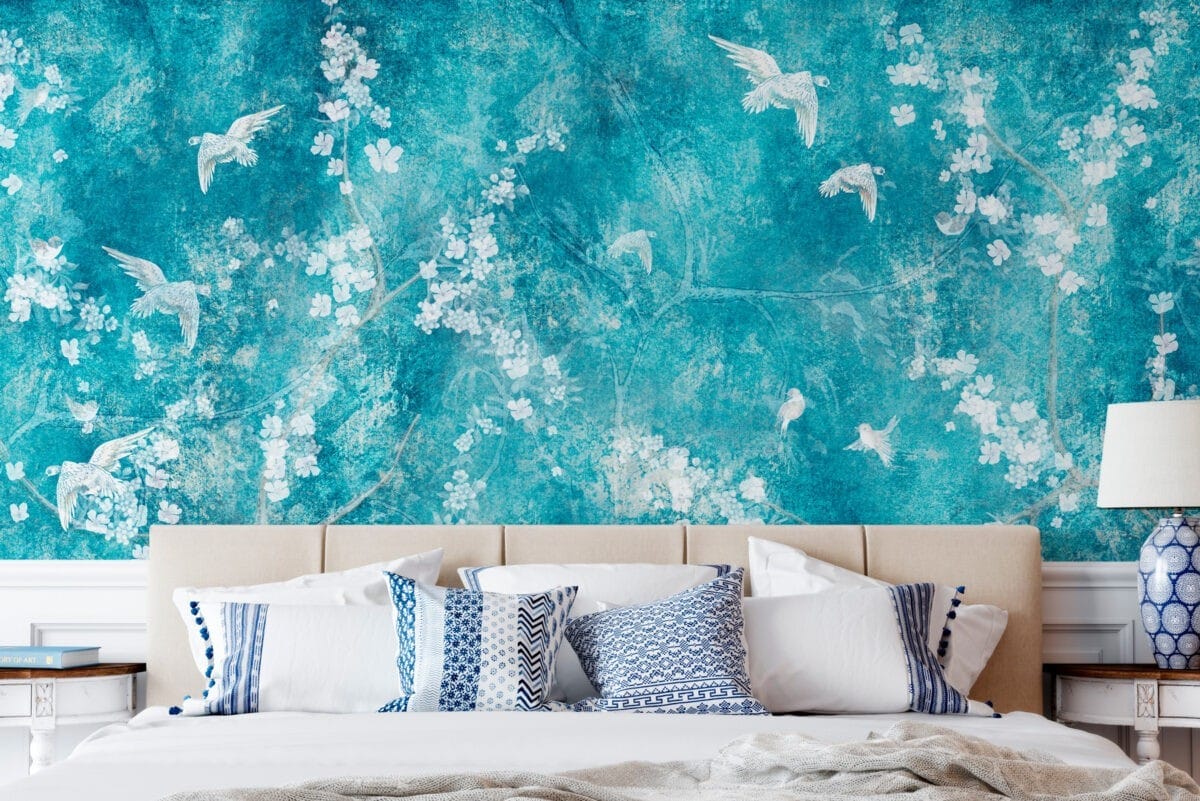 Silk Road Turquise Wallpaper - Image 3