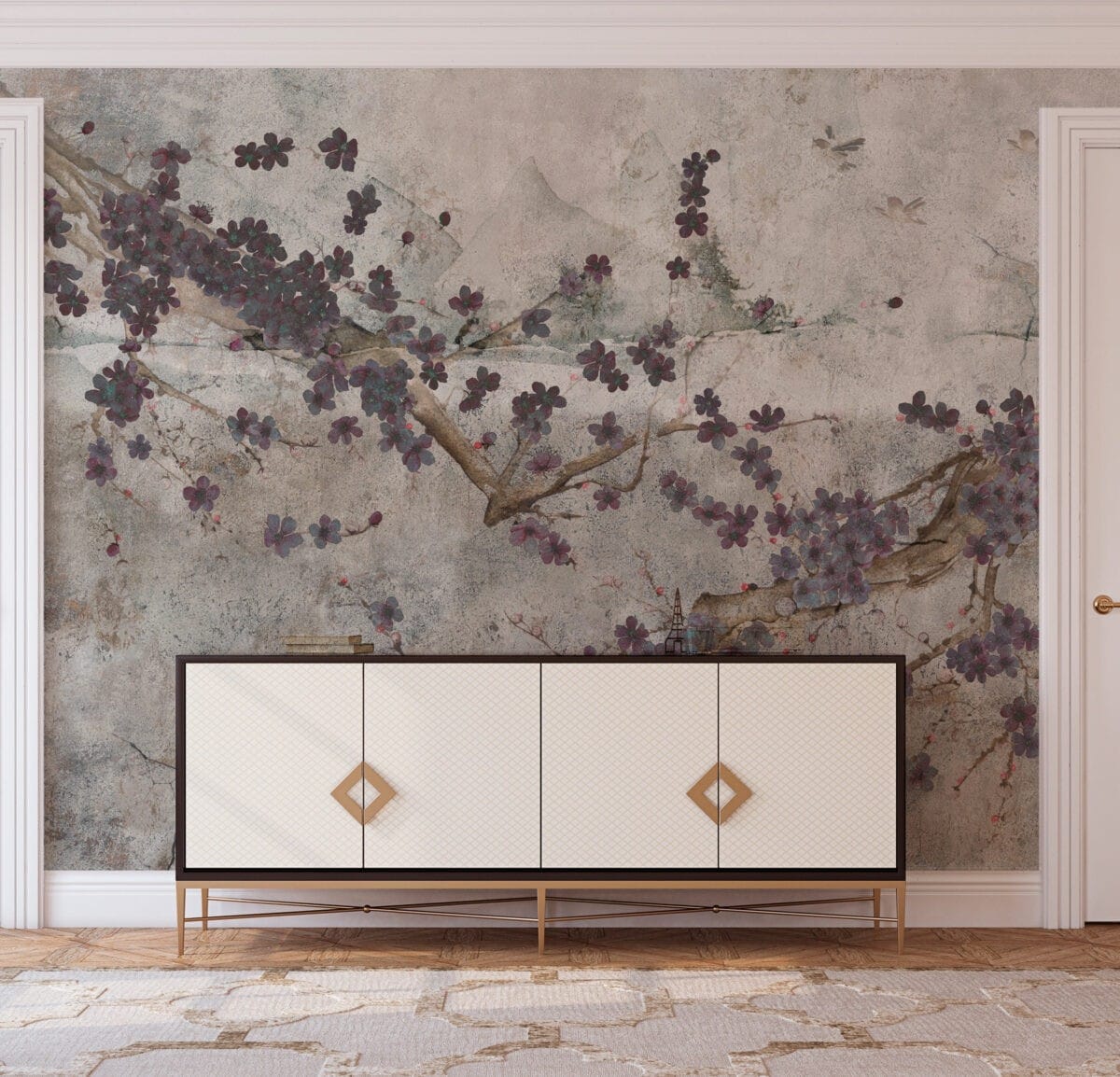 Sakura Night Wallpaper - Image 3