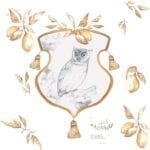 HERB Royal Owl Screaming Sticker