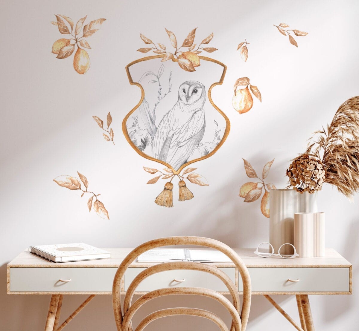 Naklejka HERB Royal Owl Płomykówka - obrazek 2