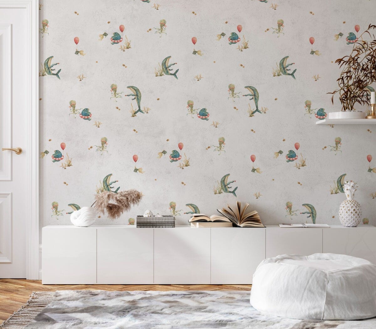 Wallpaper Whale a tea... - Image 2