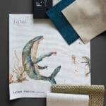 Wallpaper sample 31x30 cm