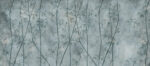 Bamboo Blue Wallpaper - Image 2
