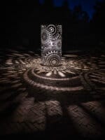 Lampion z latarnią ogrodową Raw Mandala - obrazek 8