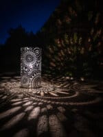 Lampion z latarnią ogrodową Raw Mandala - obrazek 7