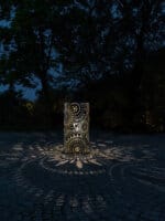 Lampion z latarnią ogrodową Raw Mandala - obrazek 3