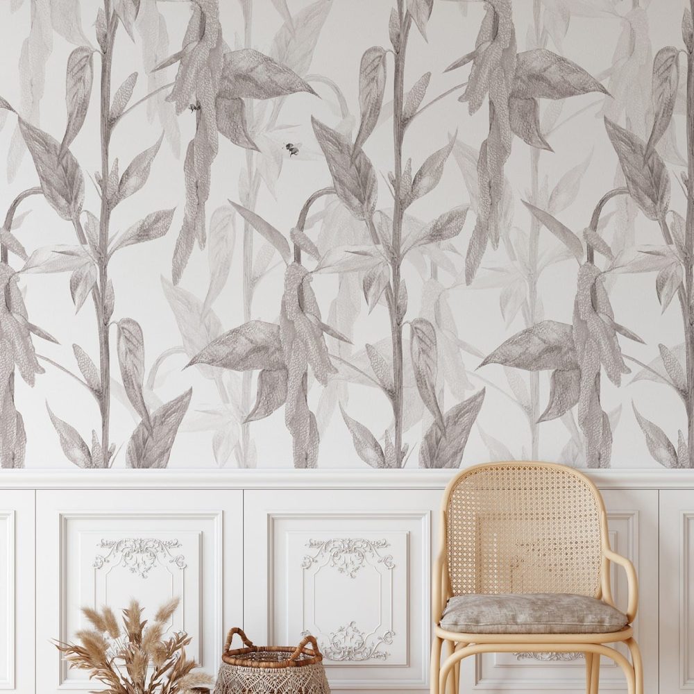 tapeta LeChart Amarantus&Bees